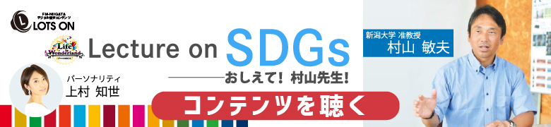 Lecture on SDGs―おしえて！村山先生！