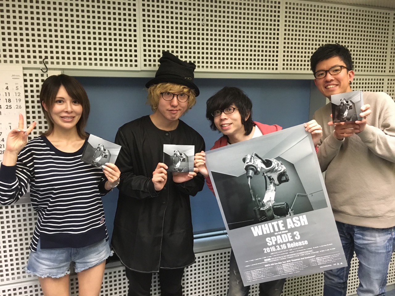 OH! HAPPY MORNING|21日（月）、22日（火）のゲストはWHITE ASH